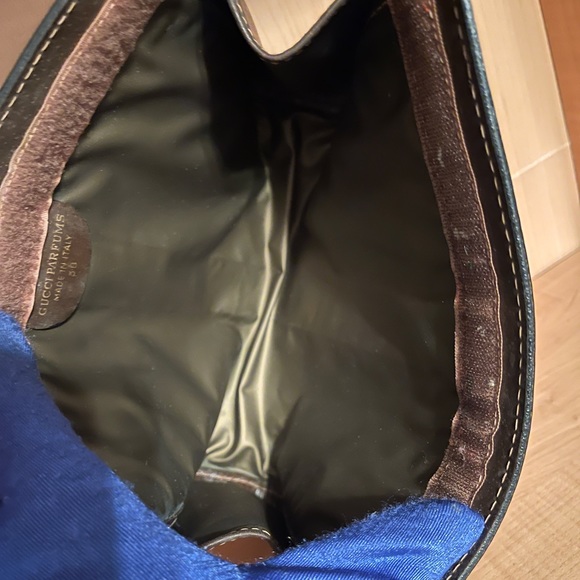 GUCCI Web Ophidia GG Monogram Coated Canvas Signature Vintage 1980s Clutch GOOD - Picture 11 of 11